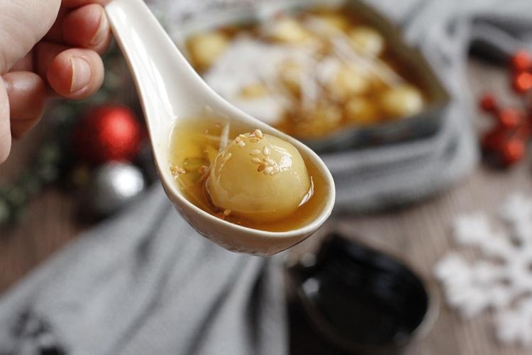 Chè sắn mochi dẻo mềm, ấm nóng cho ngày đông