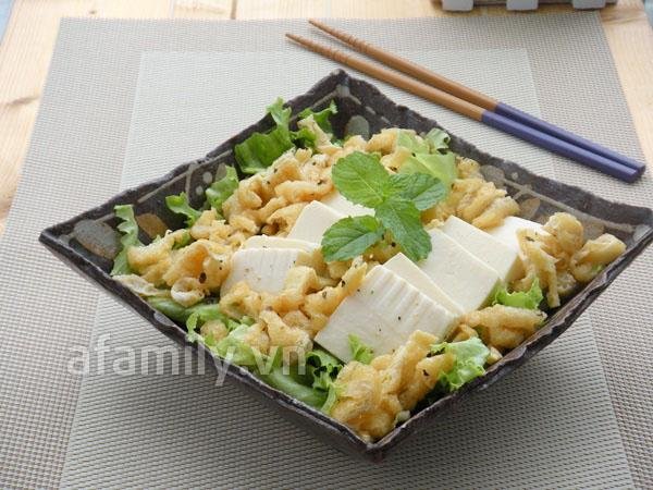 Salad đậu phụ cho ngày ăn chay